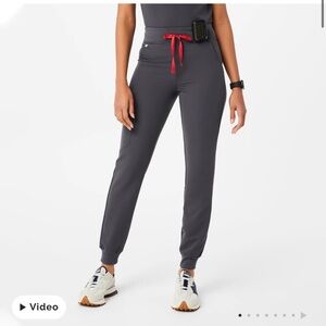 Figs Zamora High Waisted Jogger Scrub Pants